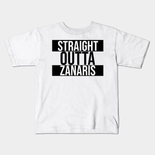 Straight Outta Zanaris Kids T-Shirt